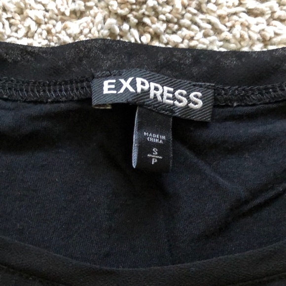 Express Beautiful black blouse with stones - Picture 4 of 4